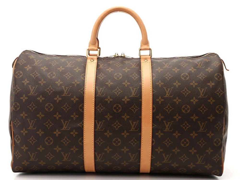 LOUIS VUITTON Keepall Boston Bag Monogram